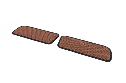 Door sill mats (2 pcs, EVA, Brown) for Volkswagen Crafter 2016- - Reelken Auto