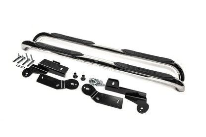 Side bars for long wheelbase L 169.5 cm (76mm, 2 pcs, stainless steel) for Toyota Rav 4 2006-2013 - image 4