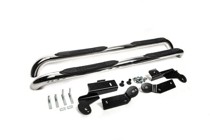 Side bars for long wheelbase L 169.5 cm (76mm, 2 pcs, stainless steel) for Toyota Rav 4 2006-2013 - image 5