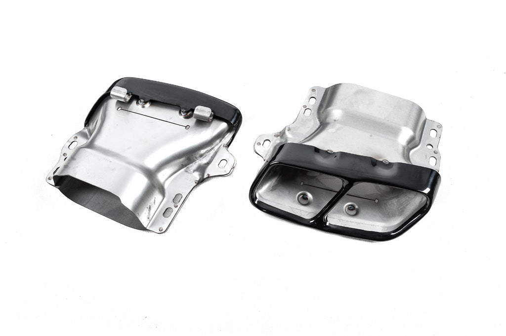 Rear Diffuser Black (CLA45 Design with Tips) for Mercedes CLA C117 2013-2019 - image 6