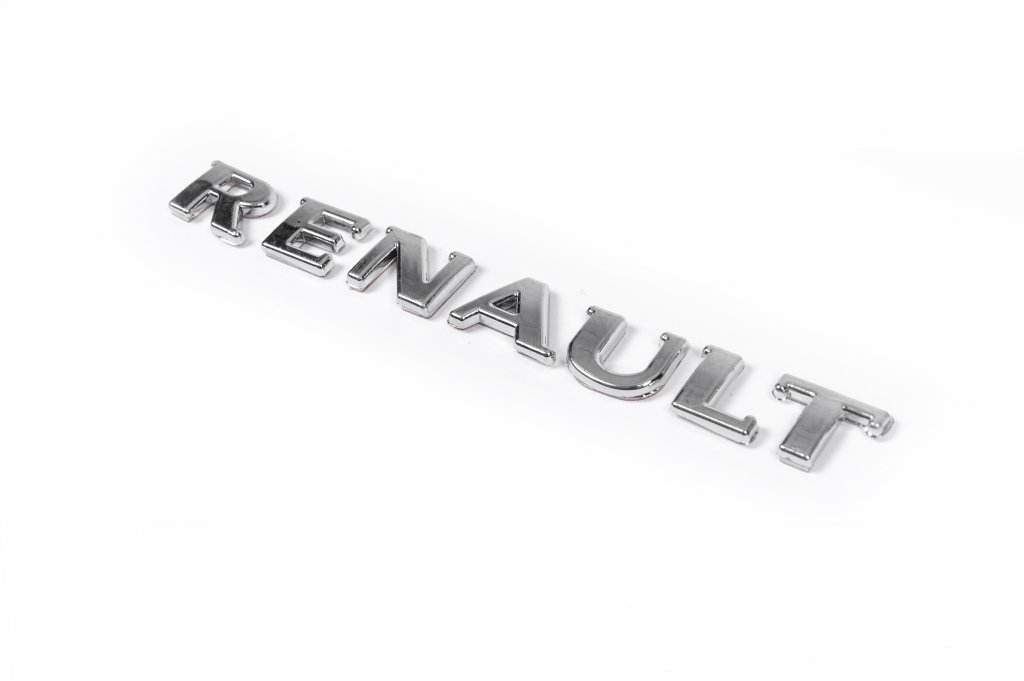 Inscription Renault r1032 (133mm by 18mm) for Renault Clio III 2005-2012 - Reelken Auto