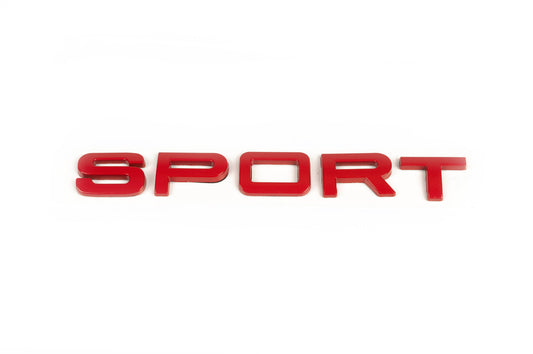 Sport emblem (red) for Range Rover Sport 2005-2013 - image 2