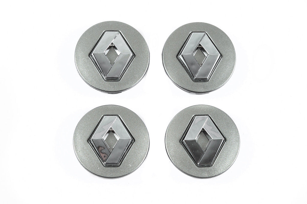 Grey wheel center caps 5884 (56mm to 52mm, 4 pcs) for Renault - image 2