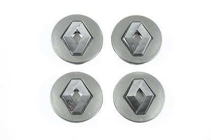 Grey wheel center caps 5884 (56mm to 52mm, 4 pcs) for Renault - image 2