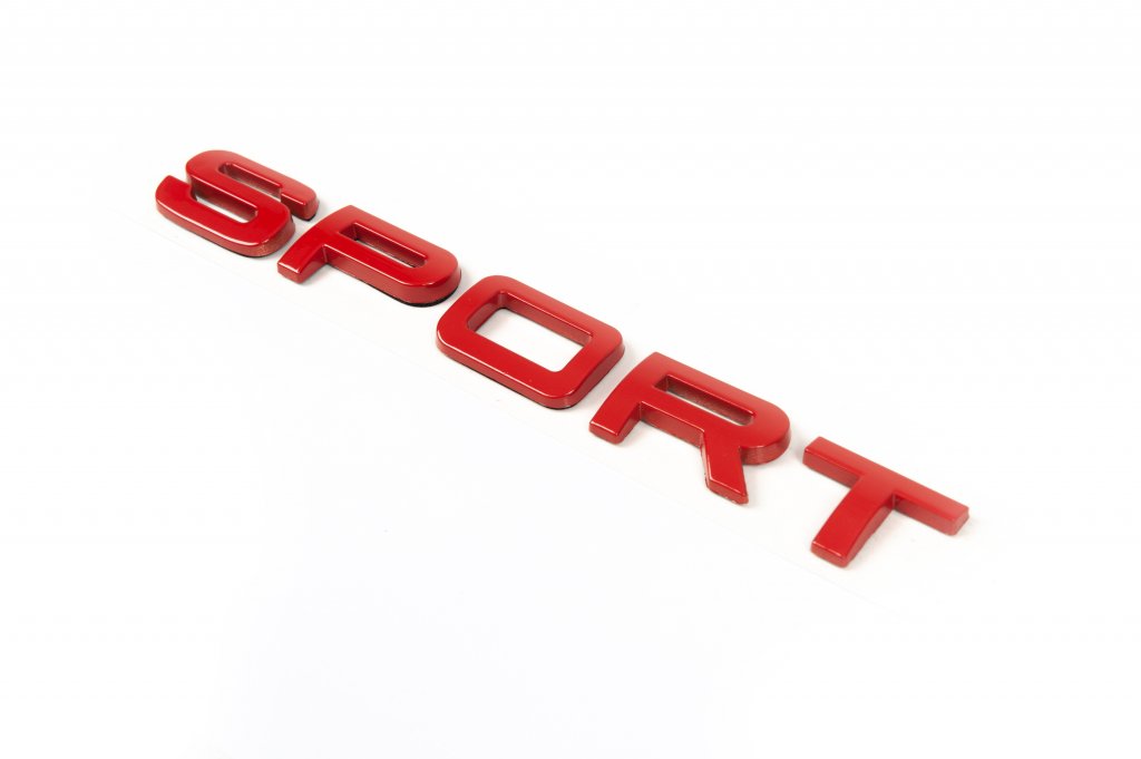 Sport emblem (red) for Range Rover Sport 2005-2013 - image 1