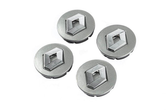Wheel caps gray 5884 (56mm by 52mm, 4 pcs.) for Renault - Reelken Auto
