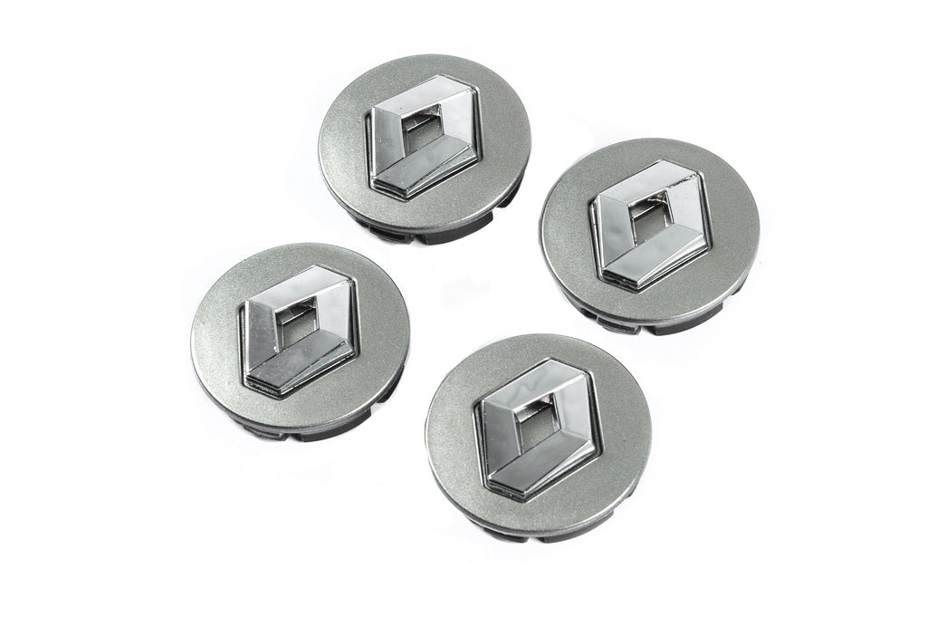 Grey wheel center caps 5884 (56mm to 52mm, 4 pcs) for Renault - image 1