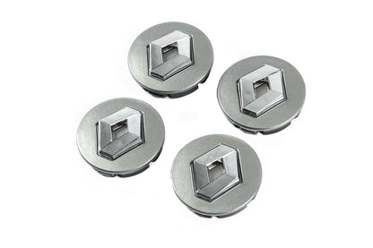 Grey wheel center caps 5884 (56mm to 52mm, 4 pcs) for Renault - image 1