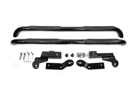 Side tubes for long wheelbase L 169.5 (2 pcs, Black) for Toyota Rav 4 2006-2013 - image 1