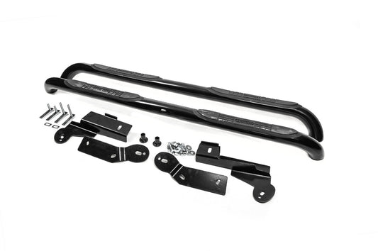 Side tubes for long wheelbase L 169.5 (2 pcs, Black) for Toyota Rav 4 2006-2013 - image 2