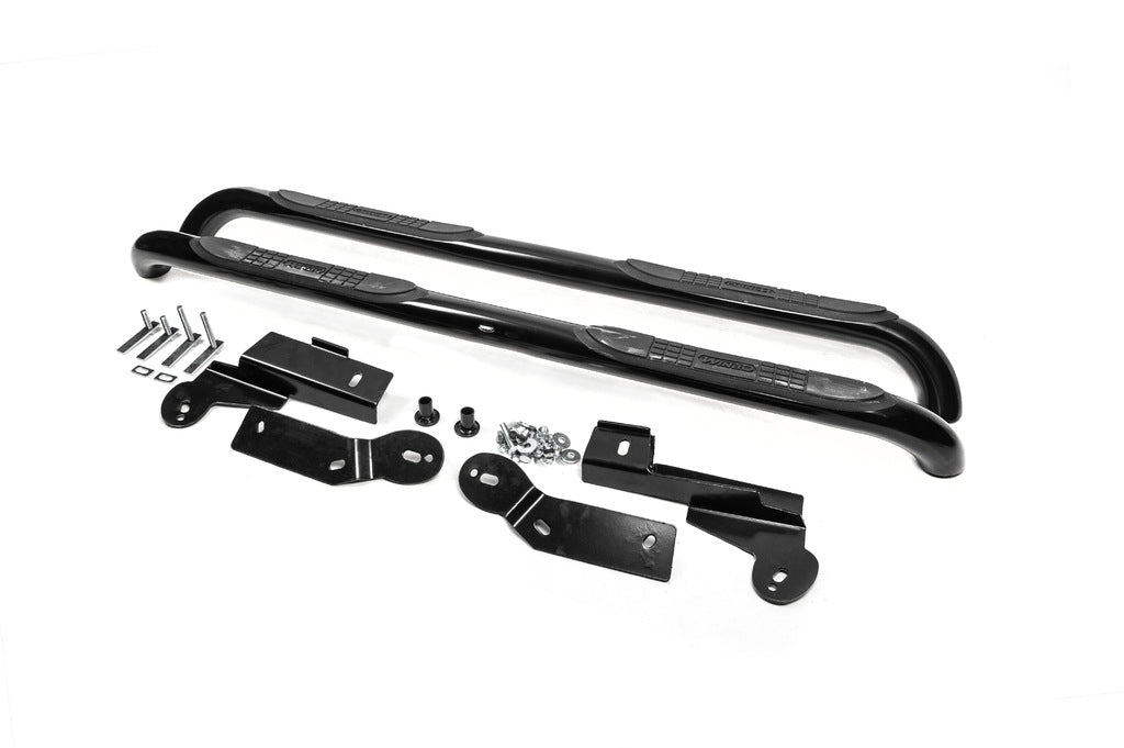 Side tubes for long wheelbase L 169.5 (2 pcs, Black) for Toyota Rav 4 2006-2013 - image 2