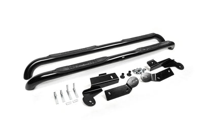 Side tubes for long wheelbase L 169.5 (2 pcs, Black) for Toyota Rav 4 2006-2013 - image 3
