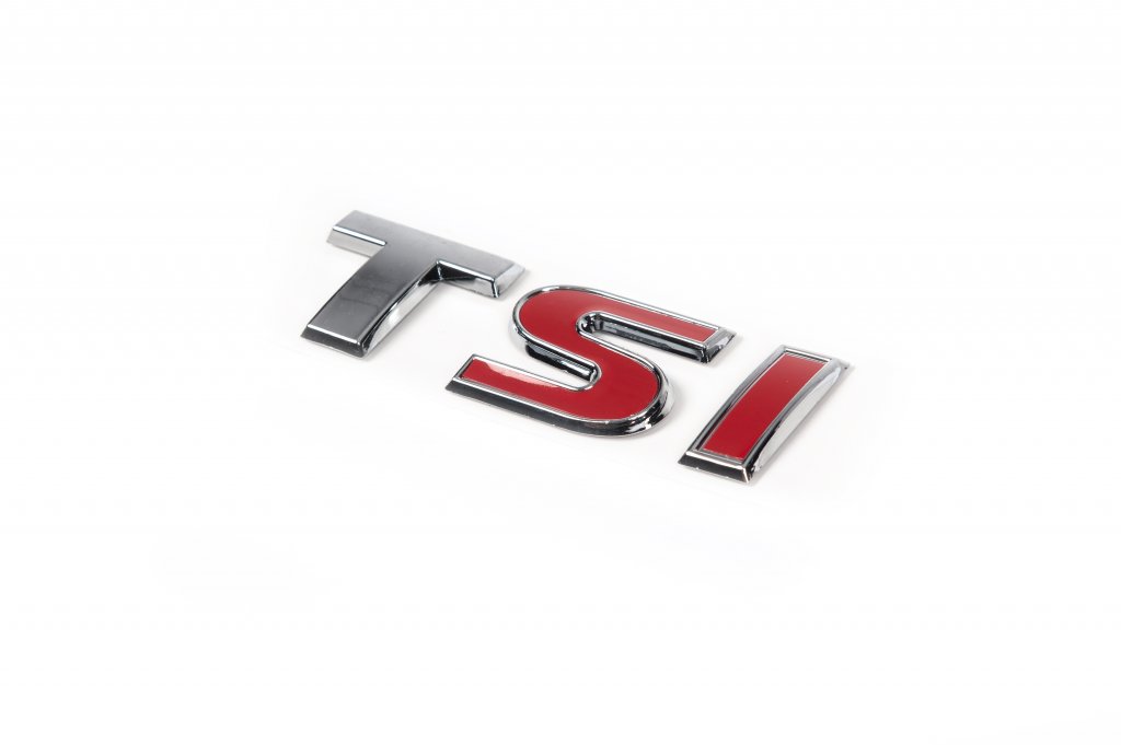 The inscription TSI (slant font) for Volkswagen Golf 6 - image 1