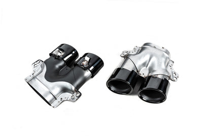 Rear diffuser with exhaust tips (AMG43 Design) for Mercedes GLC coupe C253 2016-2023 - image 6