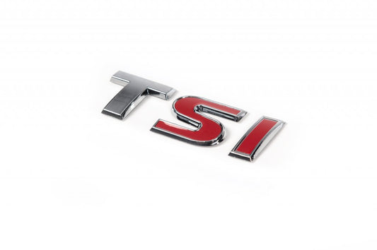 The inscription TSI (slant font) for Volkswagen Tiguan 2007-2016 - image 1