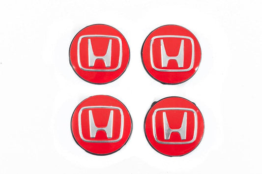 Wheel caps 56/52 mm 7729A (4 pcs.) for Honda - Reelken Auto