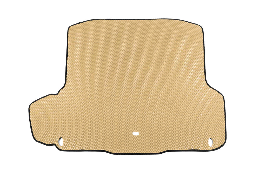 Trunk Mat (SW) (with sides) (EVA, Beige) V-1 for Skoda Octavia III A7 2013-2019 - image 1
