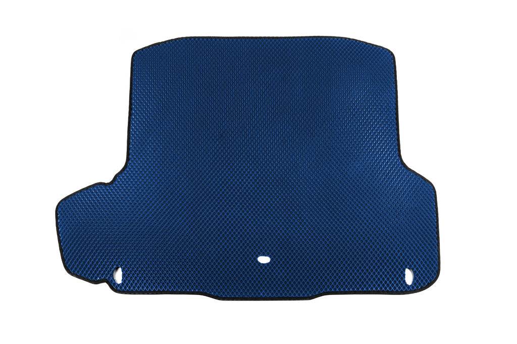 Trunk mat (SW) (with ears) (EVA, Blue) V-1 for Skoda Octavia III A7 2013-2019 - Reelken Auto