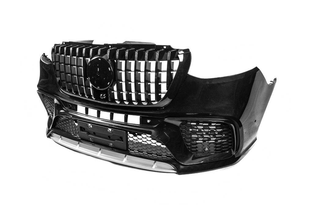 Front bumper with grille V1 (AMG) for Mercedes Sprinter W907/W910 2018↗ - Reelken Auto