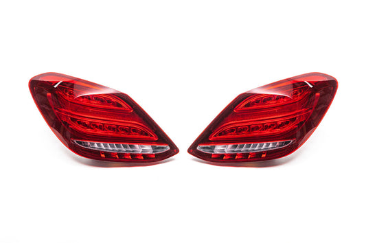 Tail Lights 2014-2018 (2 pcs) for Mercedes C-сlass W205 2014-2021 - image 1