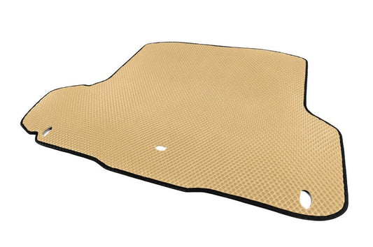 Trunk mat (SW) (with ears) (EVA, Beige) V-1 for Skoda Octavia III A7 2013-2019 - Reelken Auto