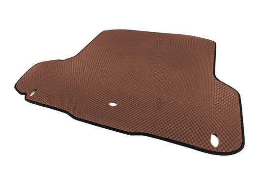 Trunk mat (SW) (with ears) (EVA, Brown) V-1 for Skoda Octavia III A7 2013-2019 - Reelken Auto