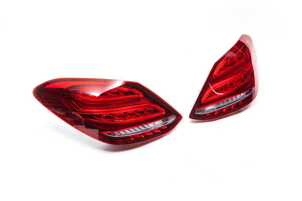 Rear lights 2014-2018 (2 pcs) for Mercedes C-class W205 2014-2021 - Reelken Auto