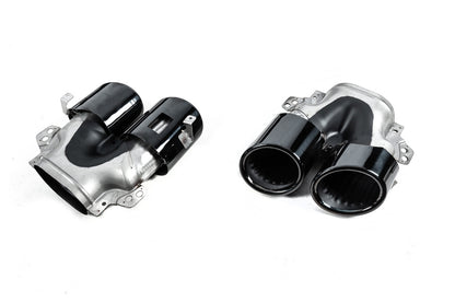 Rear diffuser with exhaust tips (CLA45 design) for Mercedes CLA C118 2019- - image 7