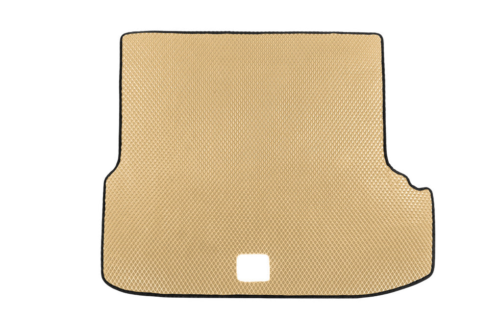 Trunk Mat (SW) (with Cutout) (EVA, Beige) V-2 for Skoda Octavia III A7 2013-2019 - image 1