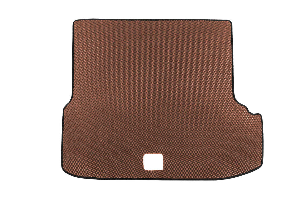 Trunk Mat (SW) (with Cutout) (EVA, Brown) V-2 for Skoda Octavia III A7 2013-2019 - image 1