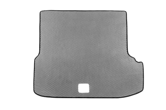 Trunk mat (SW) (with hole) (EVA, Gray) V-2 for Skoda Octavia III A7 2013-2019 - Reelken Auto