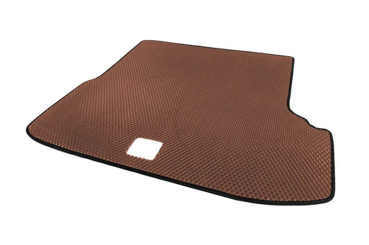 Trunk Mat (SW) (With Hole) (EVA, Brown) V-2 for Skoda Octavia III A7 2013-2019 - Reelken Auto