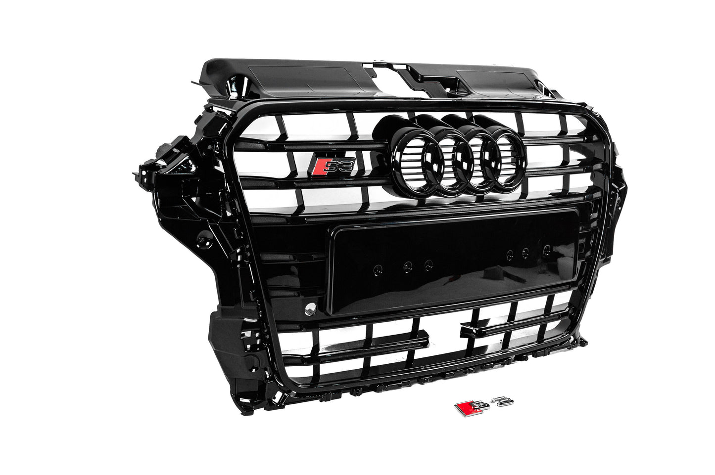 Front Grille S-Style (2012-2016, black) for Audi A3 2012-2020 - image 3