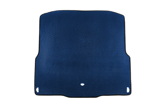 Trunk Mat (SW) (No Tabs) (EVA, Blue) V-3 for Skoda Octavia III A7 2013-2019 - image 1