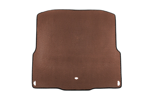 Trunk Mat (SW) (No Tabs) (EVA, Brown) V-3 for Skoda Octavia III A7 2013-2019 - image 1