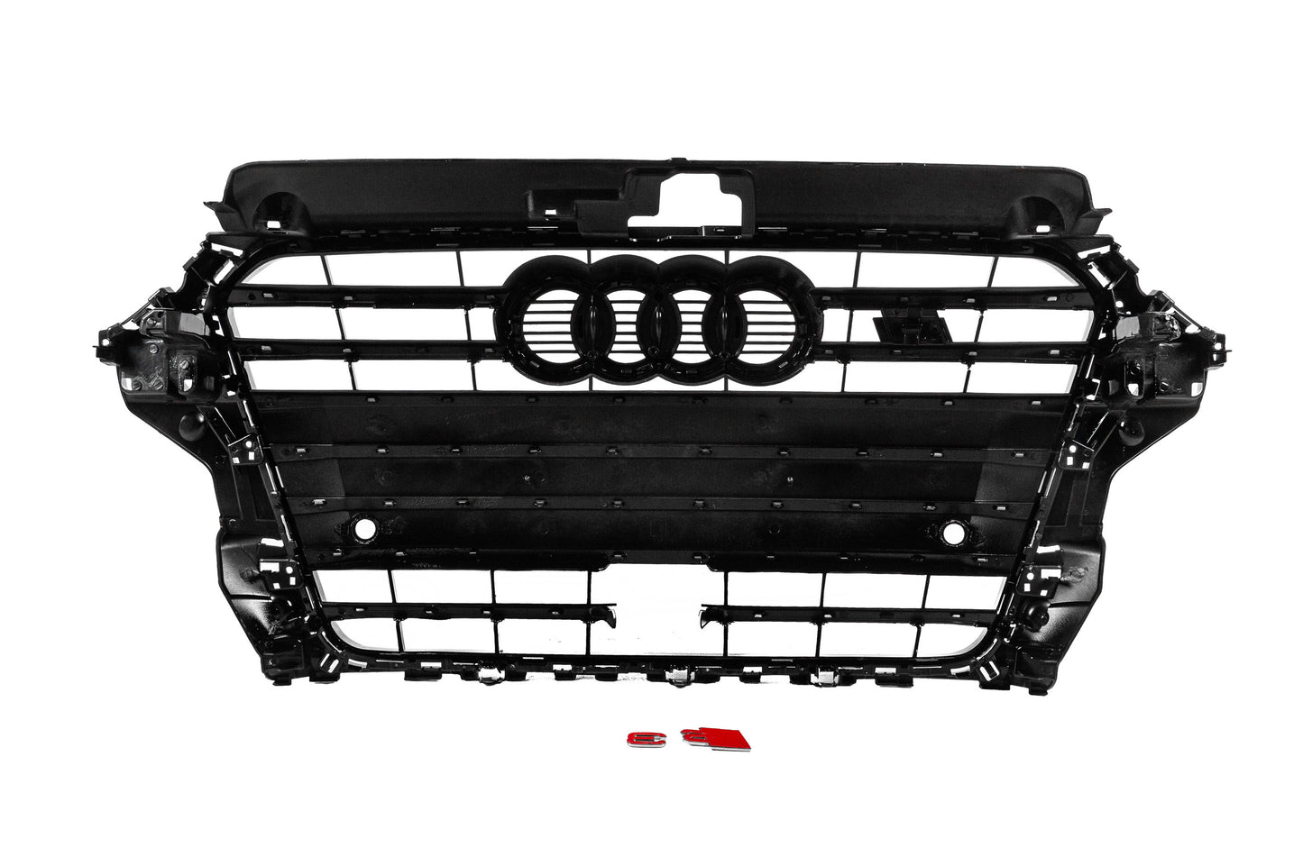 Front Grille S-Style (2012-2016, black) for Audi A3 2012-2020 - image 4