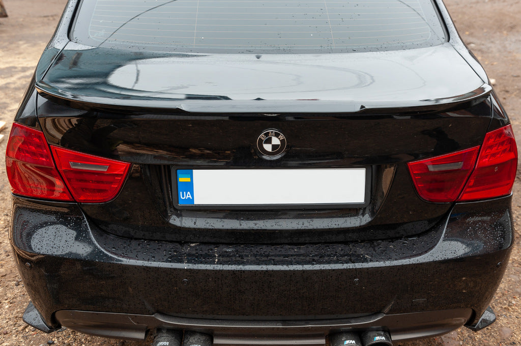 M4-Style Spoiler (for E90, primed for painting) for BMW 3 Series E-90/91/92/93 2005-2011 - image 5