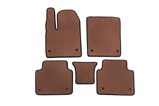 EVA Floor Mats (Brown) for Jaguar I-Pace 2018- - image 1