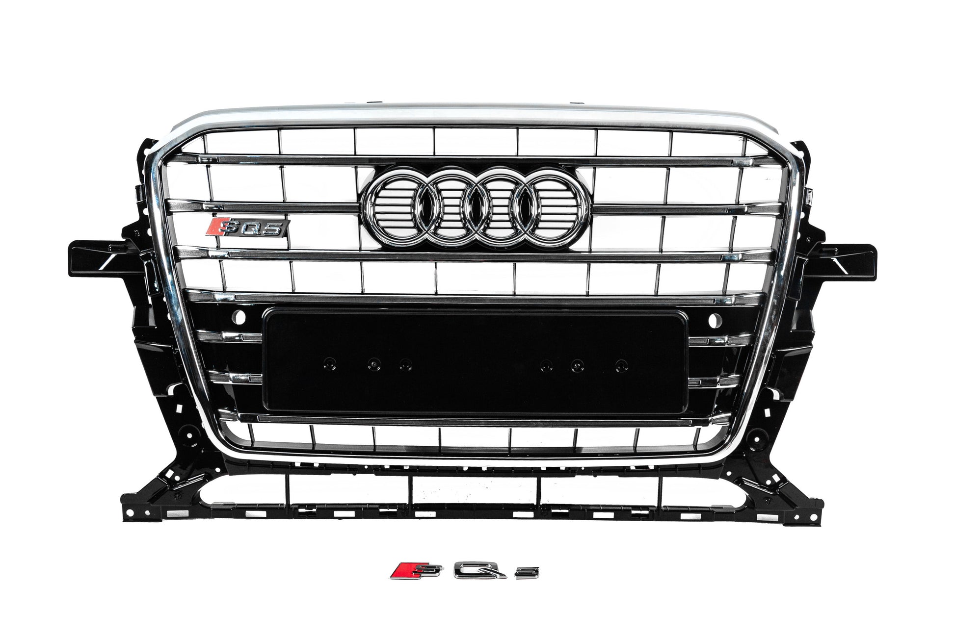 Front Grille SQ-Style (2012-2017, black) for Audi Q5 2008-2017 - image 1