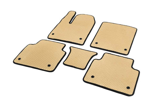 EVA mats (Beige) for Jaguar I-Pace 2018- - Reelken Auto
