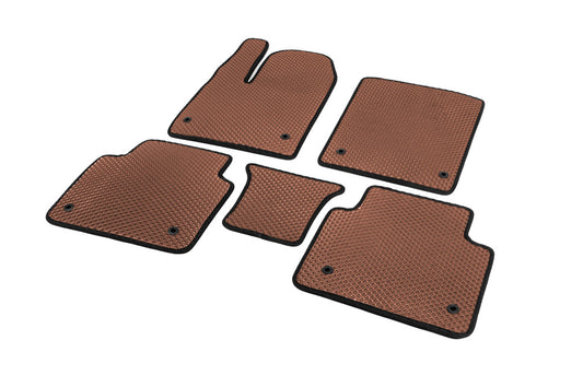 EVA Floor Mats (Brown) for Jaguar I-Pace 2018- - image 2
