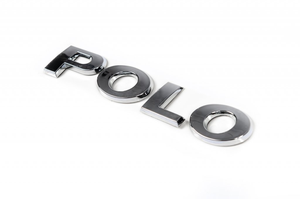 Emblem Polo 6R0 853 687A 739 for Volkswagen Polo 2010-2017 - image 1