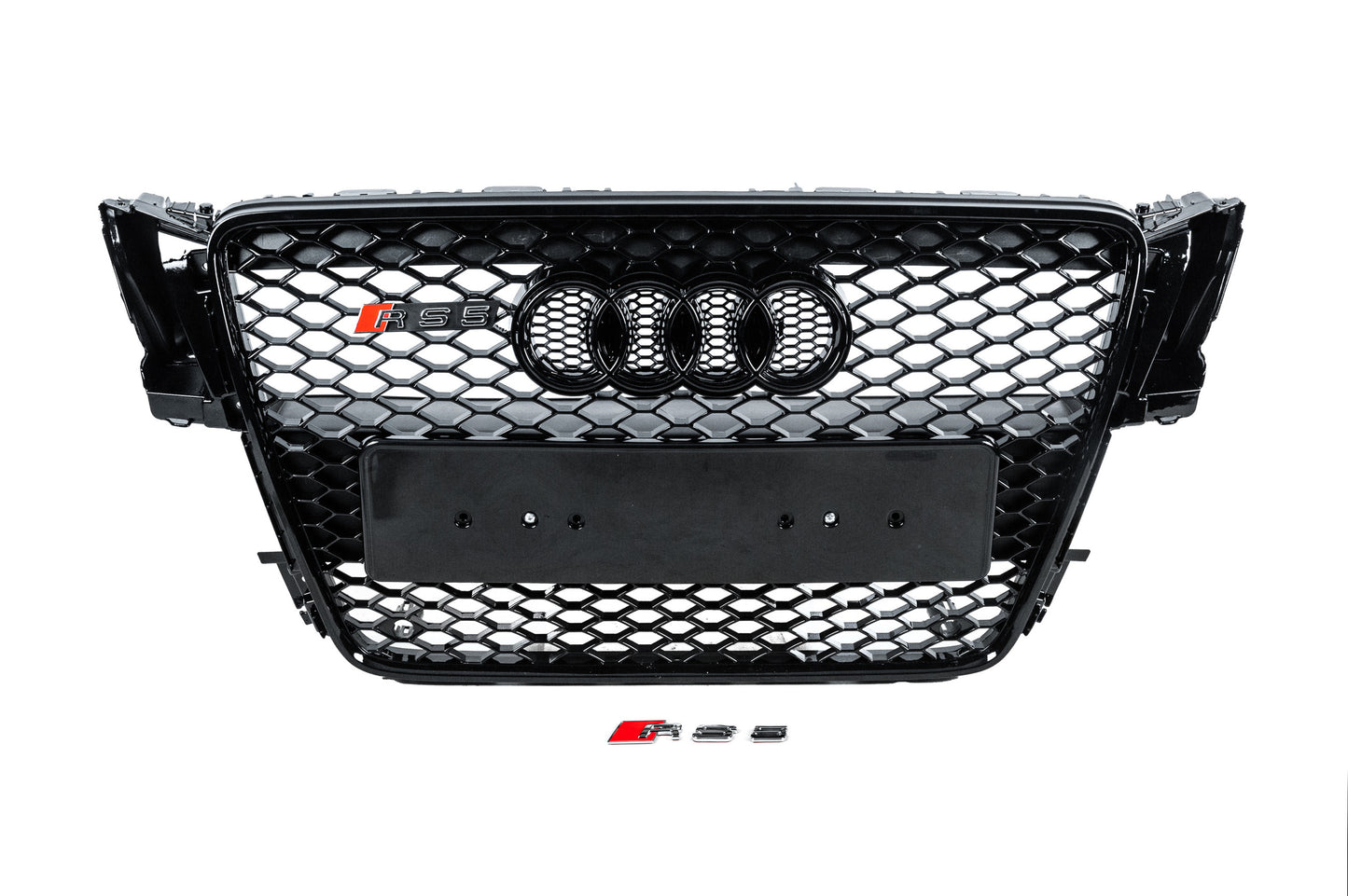 Front Grille RS-Style (2007-2011, black) for Audi A5 2007-2015 - image 1