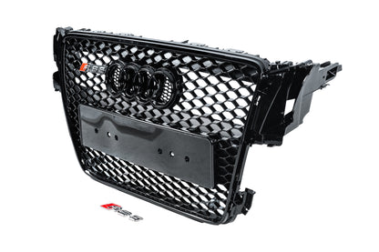 Front Grille RS-Style (2007-2011, black) for Audi A5 2007-2015 - image 2