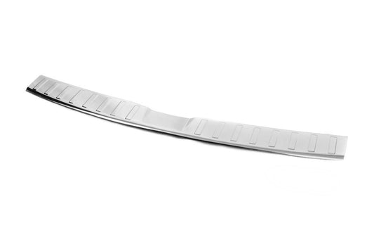 Rear Bumper Protector Carmos Gloss Stainless Steel for Dacia Spring 2021- - image 2