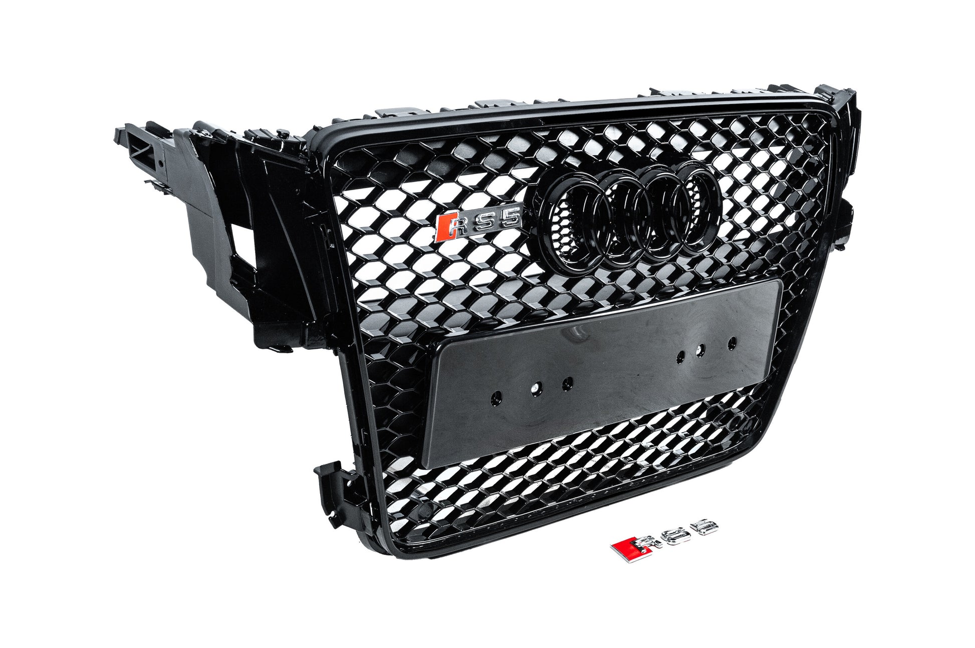 Front Grille RS-Style (2007-2011, black) for Audi A5 2007-2015 - image 3
