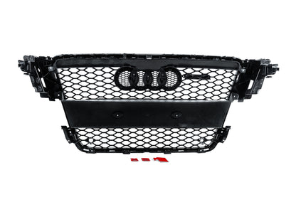 Front Grille RS-Style (2007-2011, black) for Audi A5 2007-2015 - image 4