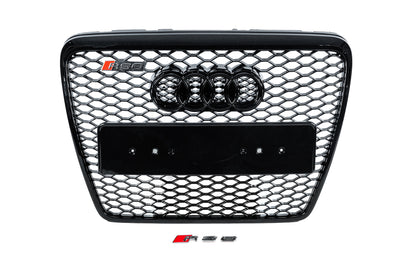 Front Grille RS-Style (black) for Audi A6 C6 2004-2011 - image 1
