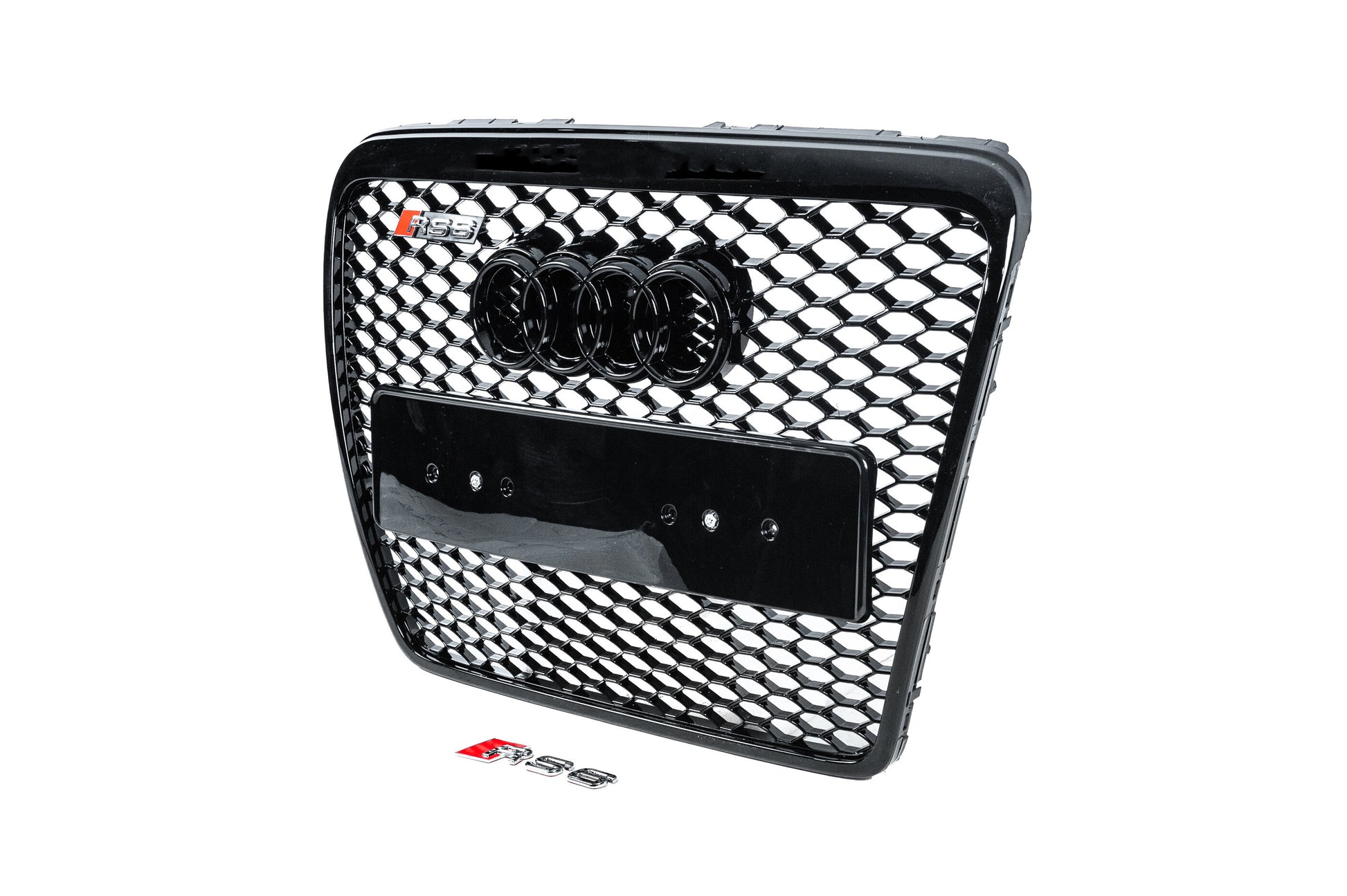 Front Grille RS-Style (black) for Audi A6 C6 2004-2011 - image 2