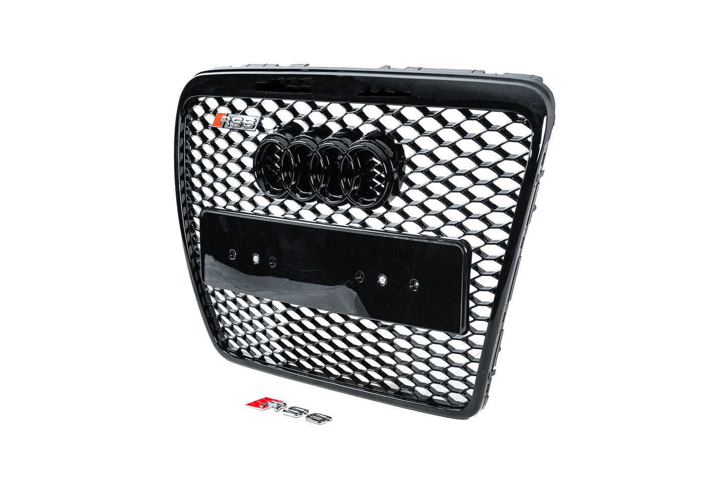 Front Grille RS-Style (black) for Audi A6 C6 2004-2011 - image 2